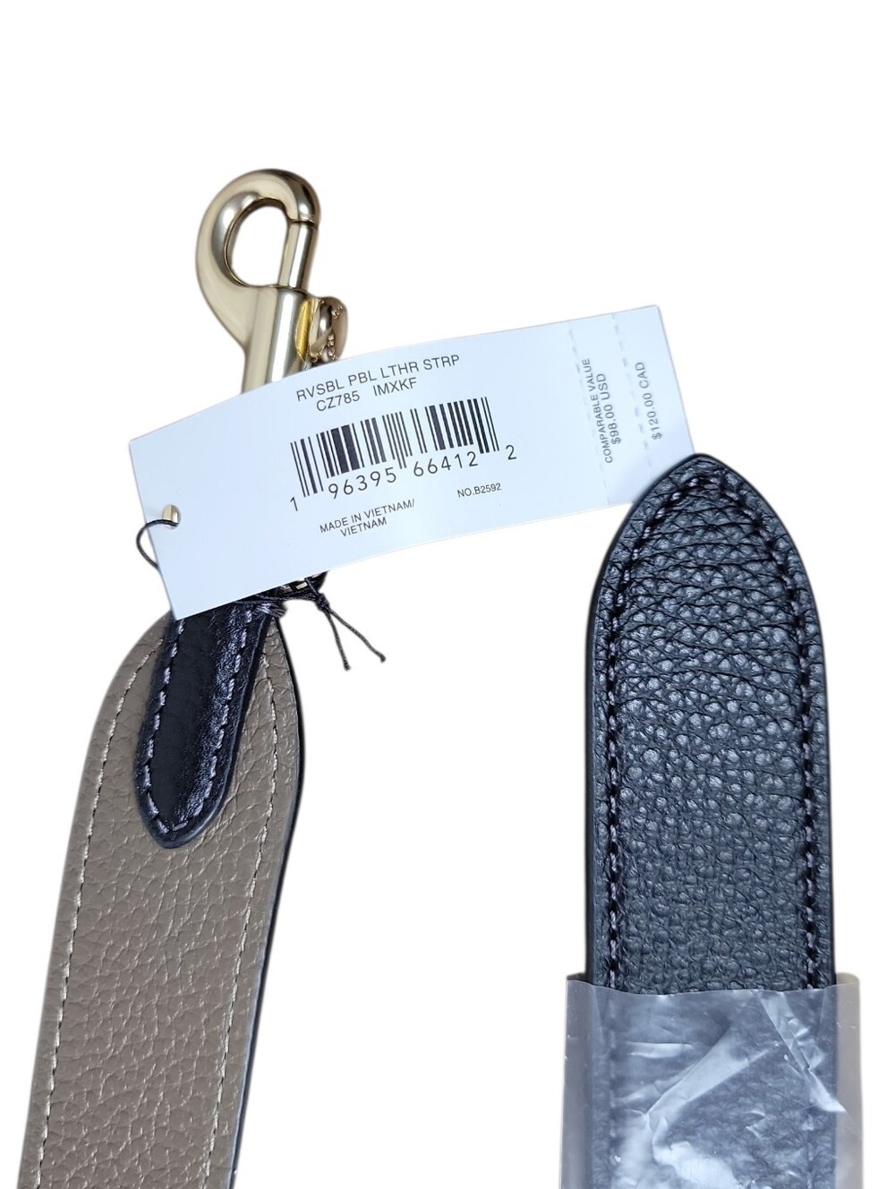 Coach Reversible Replacement Strap